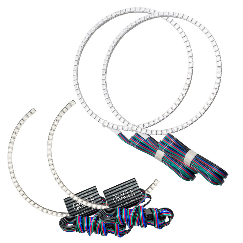 Oracle Toyota Tundra 14-17 Dual Halo Kit - ColorSHIFT w/o Controller - 2381-334