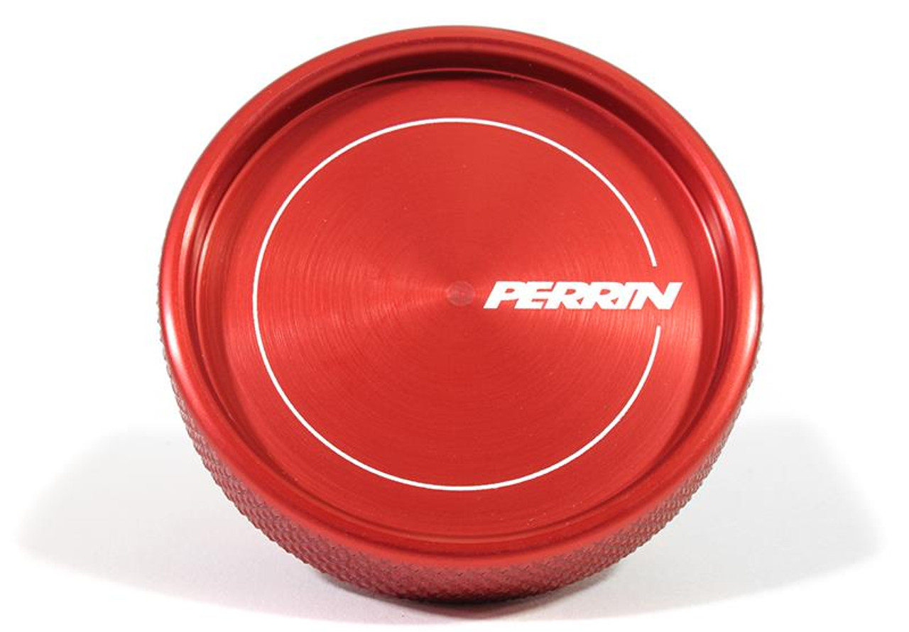 PERRIN 02-25 Subaru Impreza/WRX/STI & 13-25 Crosstrek/BRZ/FR-S/GR86/GR86 Oil Fill Cap - Red - PSP-ENG-711RD Photo - Primary