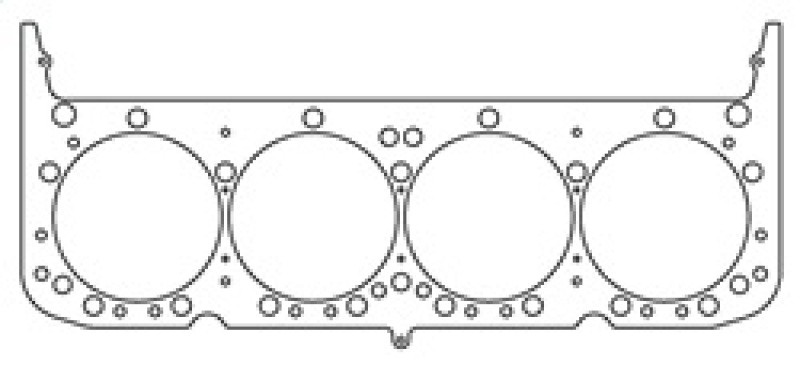 Cometic Chevy Gen1 Small Block V8 .080in MLS Cylinder Head Gasket - 4.125in Bore - 18/23 Degree Head - C5247-080