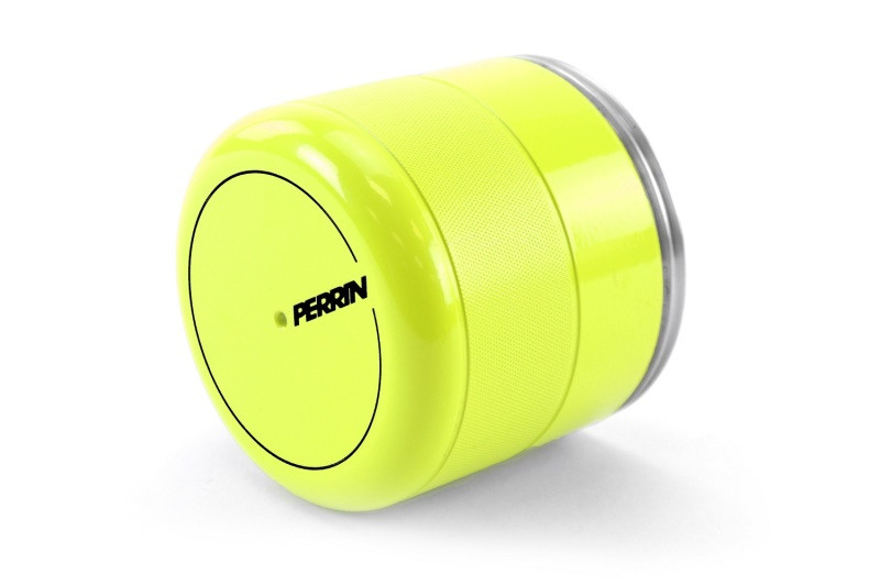 PERRIN 15-25 Subaru WRX & 13-25 BRZ/FR-S/86/GR86 Oil Filter Cover - Neon Yellow - PSP-ENG-716NY