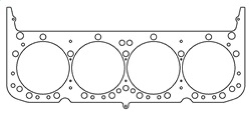 Cometic Chevy Small Block 4.165in Bore .027 inch MLS Head Gasket w/ All Steam Holes - C5248-027