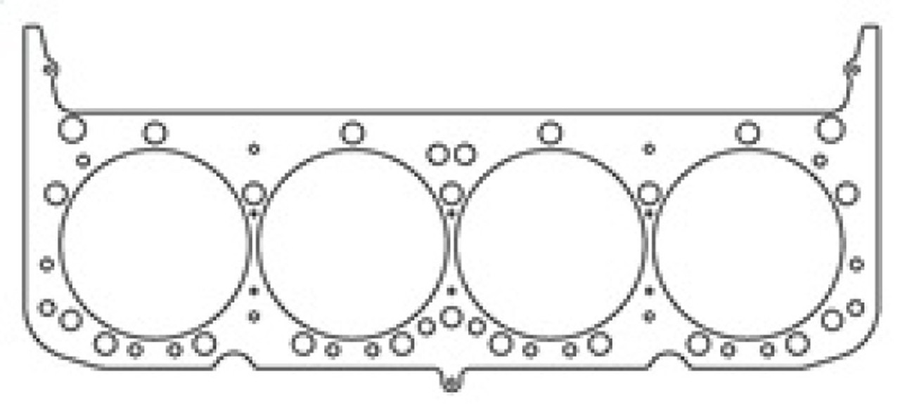 Cometic Chevy Small Block 4.165 inch Bore .036 inch MLS Head Gasket (w/All Steam Holes) - C5248-036