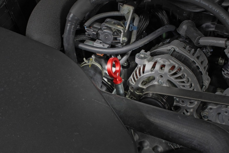 PERRIN 15-25 Subaru WRX & 13-25 BRZ/FR-S/86/GR86 Dipstick Handle Loop Style - Red - PSP-ENG-721RD