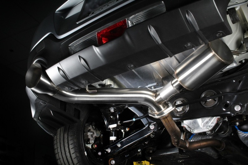 PERRIN 22-25 Subaru BRZ / Toyota GR86 Axle Back Exhaust SS (Single Side Exit w/Helmholtz Chamber) - PSP-EXT-368BR