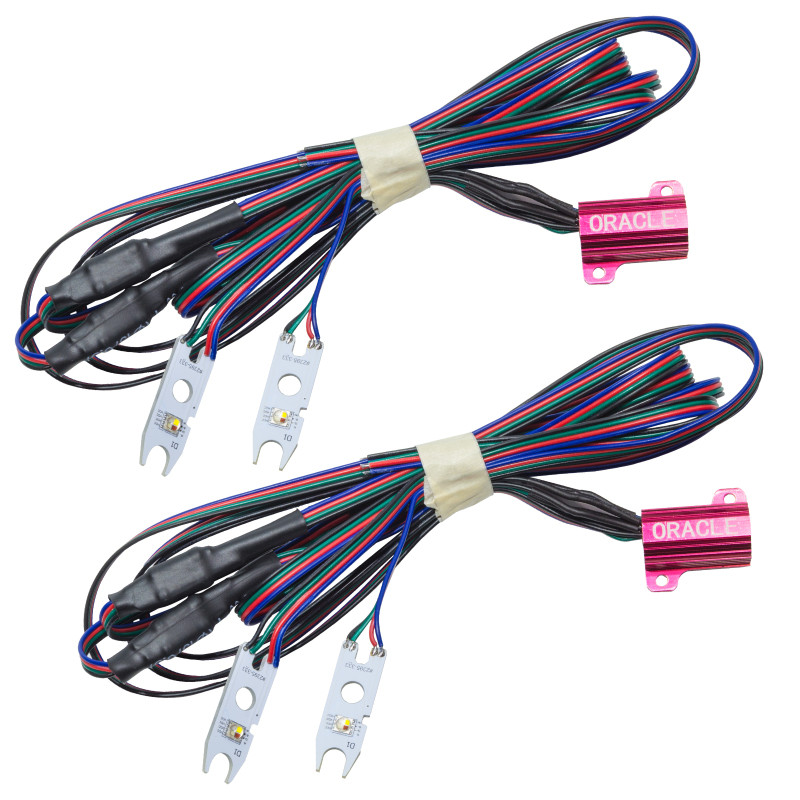 Oracle 15-17 Ford F-150 Headlight DRL Upgrade Kit - ColorSHIFT w/ 2.0 Controller - 2395-333