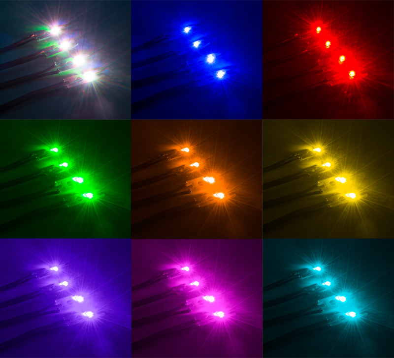 Oracle 15-17 Ford F-150 Headlight DRL Upgrade Kit - ColorSHIFT w/ Simple Controller - 2395-504