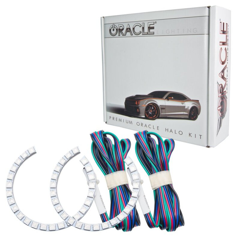 Oracle Chrysler 0 15-17 Halo Kit - ColorSHIFT w/ BC1 Controller - 2397-335