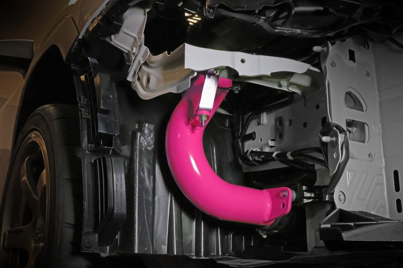 PERRIN 22-25 Subaru WRX Cold Air Intake w/Heatshield - Hyper Pink - PSP-INT-328HP
