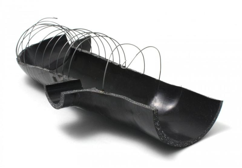 PERRIN 02-07 Subaru WRX / 04-21 STI Turbo Inlet Hose 3in. (For Aftermarket Turbos Only) - Black - PSP-INT-410BK Photo - Primary