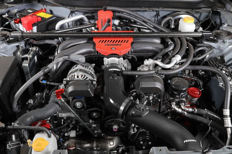 PERRIN 22-25 Subaru BRZ / Toyota GR86 Inlet Hose - Black - PSP-INT-432BK