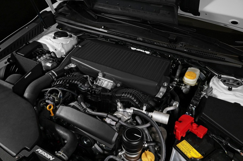 PERRIN 22-25 Subaru WRX / 19-25 Ascent / 20-25 Outback & Legacy Turbo Top Mount Intercooler - Black - PSP-ITR-330BK