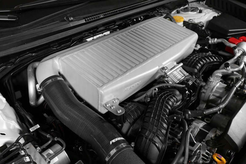 PERRIN 22-25 Subaru WRX / 19-25 Ascent / 20-25 Outback & Legacy Turbo Top Mount Intercooler - Silver - PSP-ITR-330SL