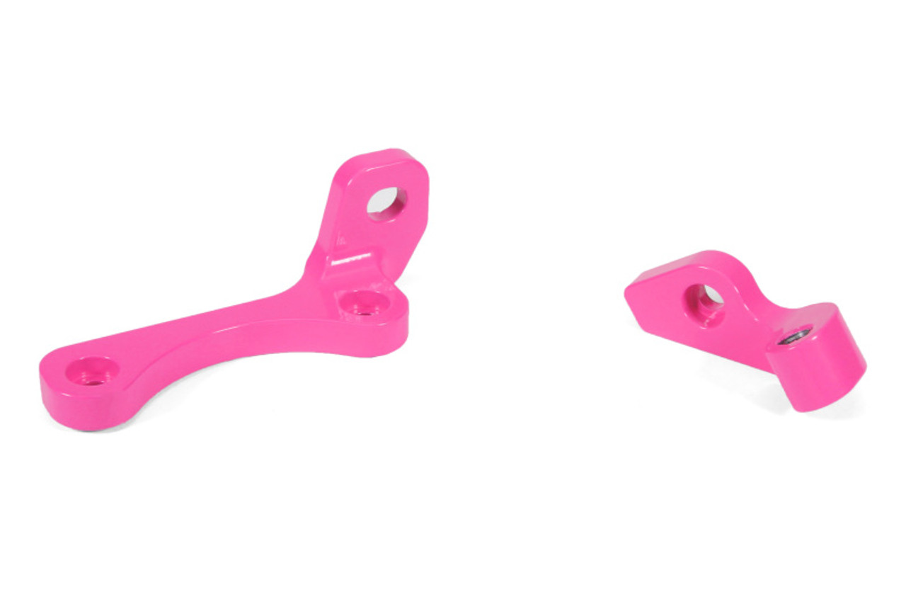 PERRIN 22-25 Subaru WRX / 19-25 Ascent / 20-25 Outback & Legacy Turbo TMIC Bracket - Hyper Pink - PSP-ITR-331HP