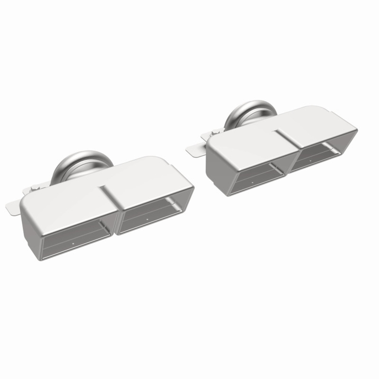 MagnaFlow Tip 1-Set Quad Square - 35221