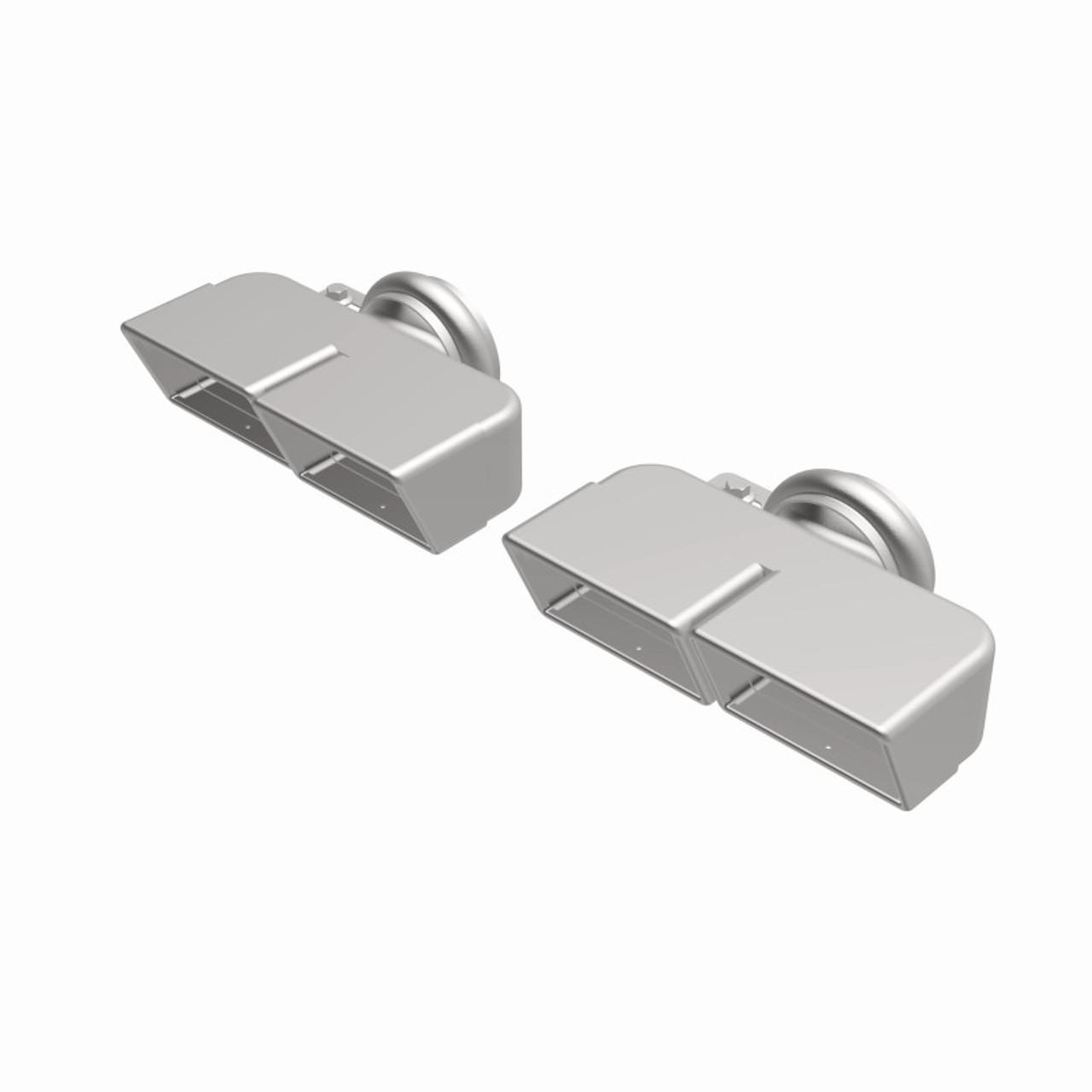 MagnaFlow Tip 1-Set Quad Square - 35221