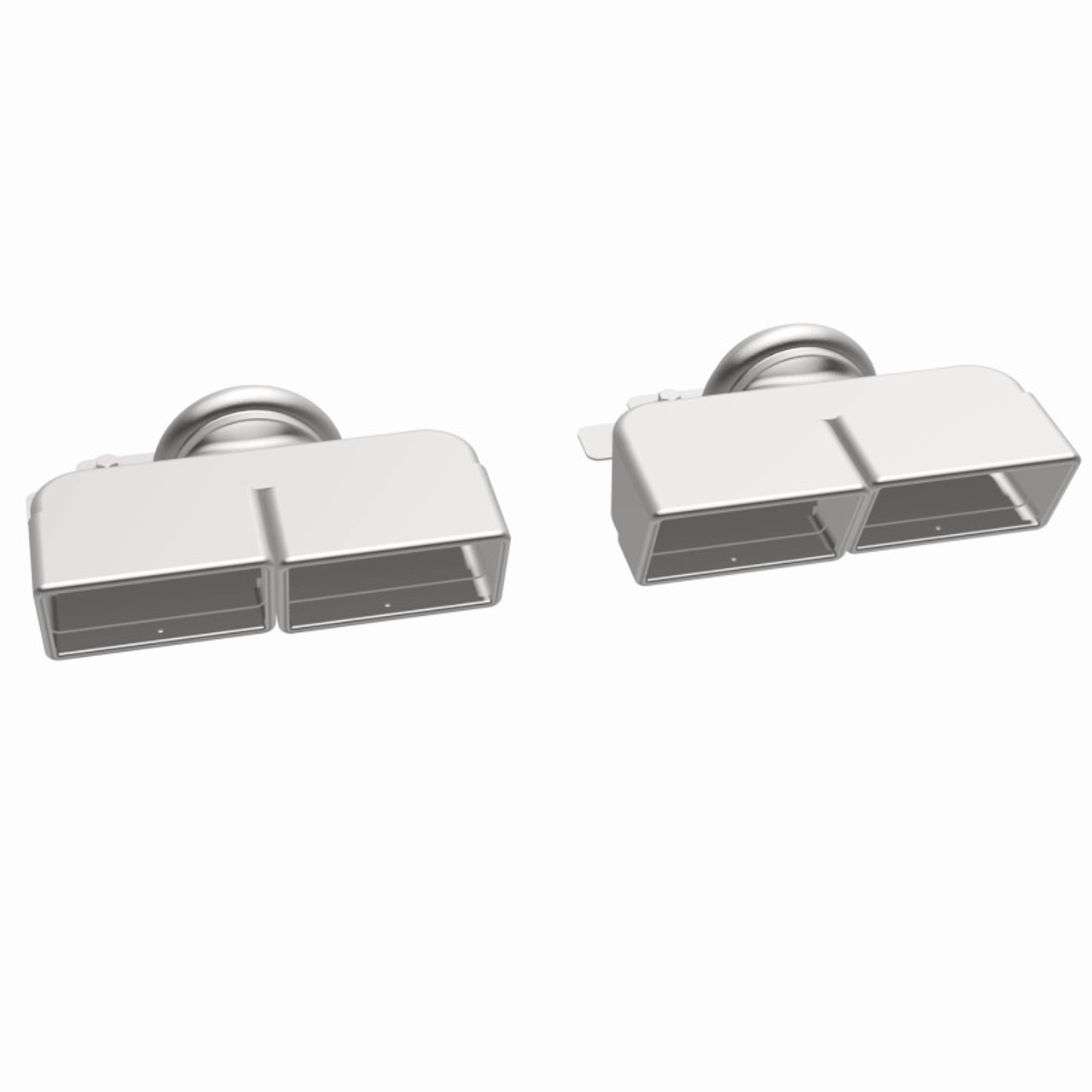MagnaFlow Tip 1-Set Quad Square - 35221
