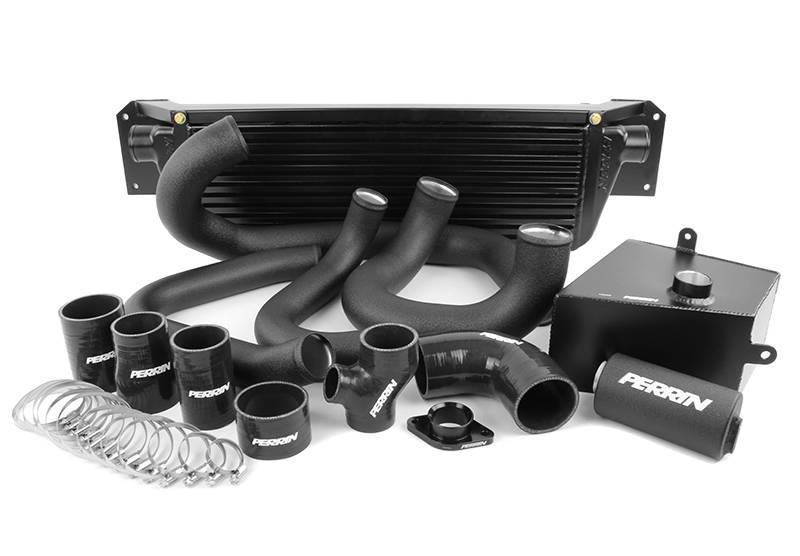 PERRIN 15-21 Subaru WRX Front Mount Intercooler Boost Tubes + Hardware - Black Tubes - PSP-ITR-437-2BK/BK Photo - Primary