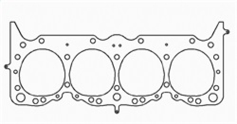 Cometic Chevrolet 348/409 W-Series Big Block V8 .040in MLS Cylinder Head Gasket - 4.375in Bore - C5256-040