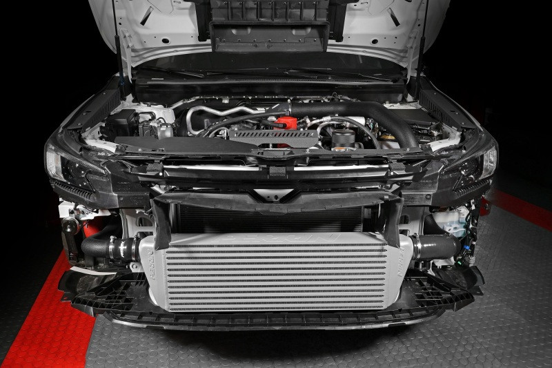 PERRIN 22-25 Subaru WRX Front Mount Intercooler Kit (Black Tubes & Silver Core) - PSP-ITR-441SL/BK