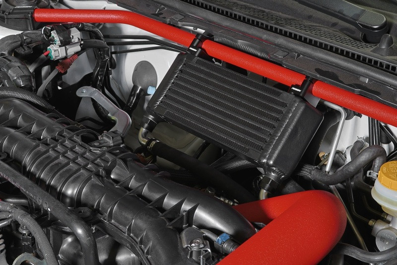 PERRIN 15-25 Subaru WRX Oil Cooler Full Kit (Top Mounted Requires Strut Brace) - PSP-OIL-151