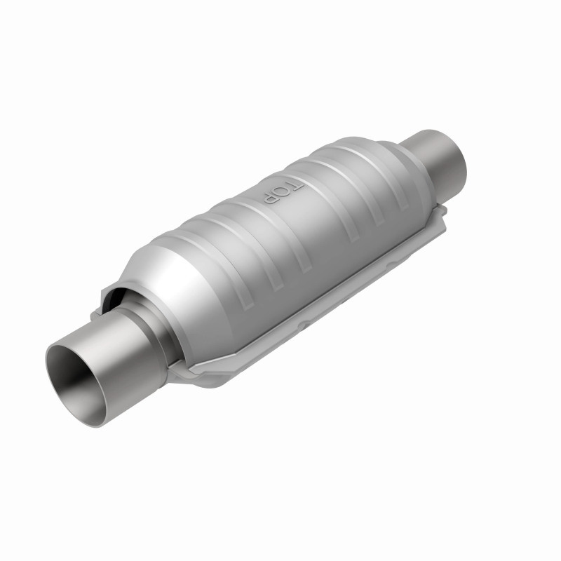 MagnaFlow Catalytic Converter 2 in Inlet 2 in Outlet 11 in Length SS - 418004
