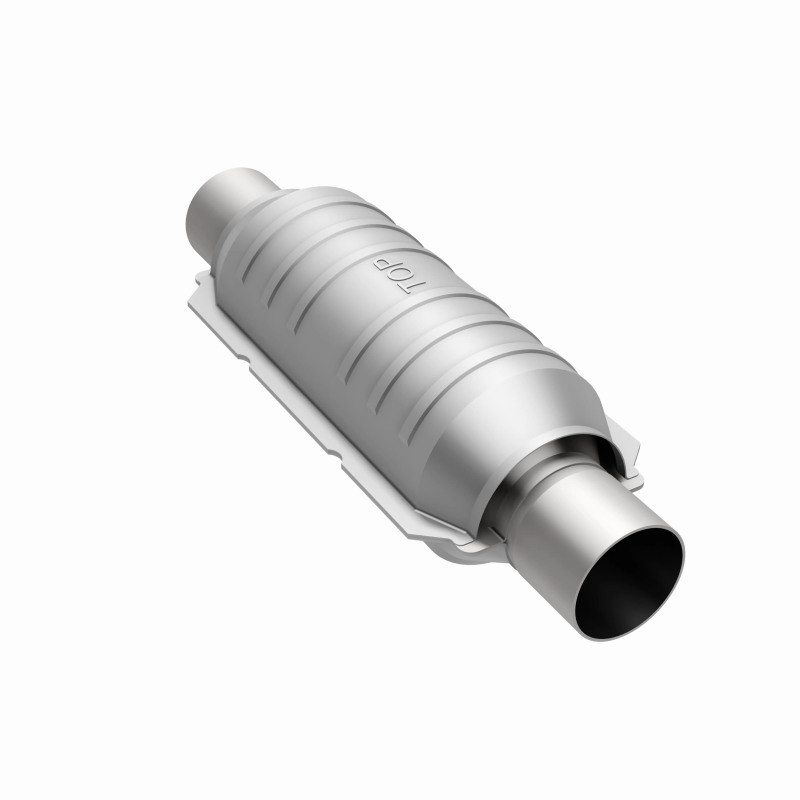 MagnaFlow Catalytic Converter 2 in Inlet 2 in Outlet 11 in Length SS - 418004
