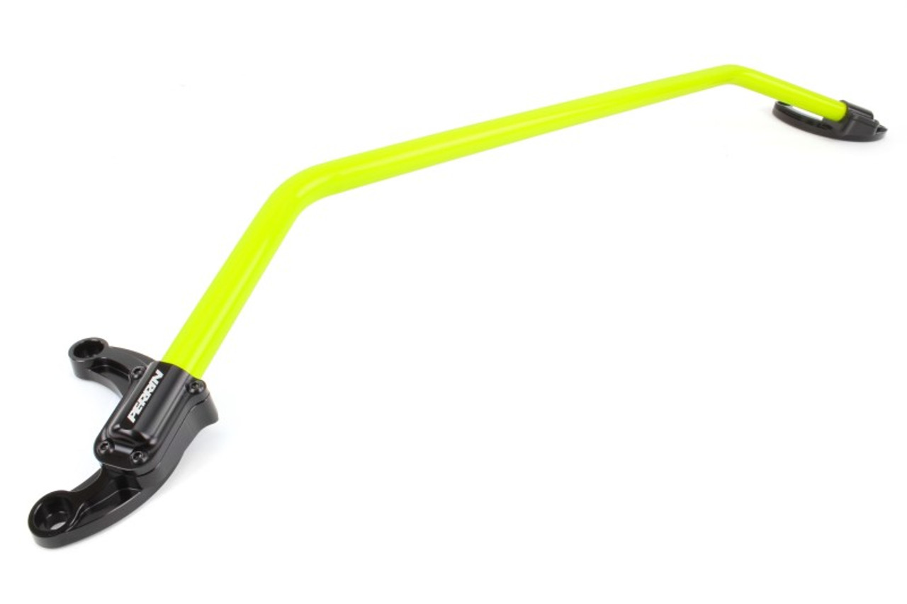 PERRIN 02-07 Subaru WRX/STi/Impreza / 04-08 Forester Front Strut Brace - Neon Yellow - PSP-SUS-052NY