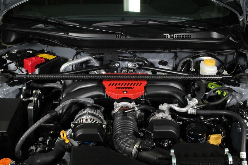 PERRIN 13-25 Subaru BRZ / Toyota GR86/86 / Scion FR-S Front Strut Brace - Carbon Fiber - PSP-SUS-066CF