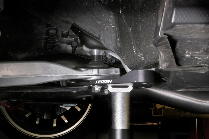 PERRIN 22-25 Subaru WRX / 17-25 Impreza / 20-25 LGT & OBXT Front Control Arm Brace - PSP-SUS-314BK