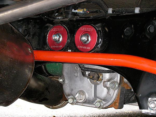 PERRIN 08-14 Subaru WRX/STI / 08-11 Impreza / 09-13 Forester XT Diffrential Subframe Lockdown System - PSP-SUS-535 Photo - Primary