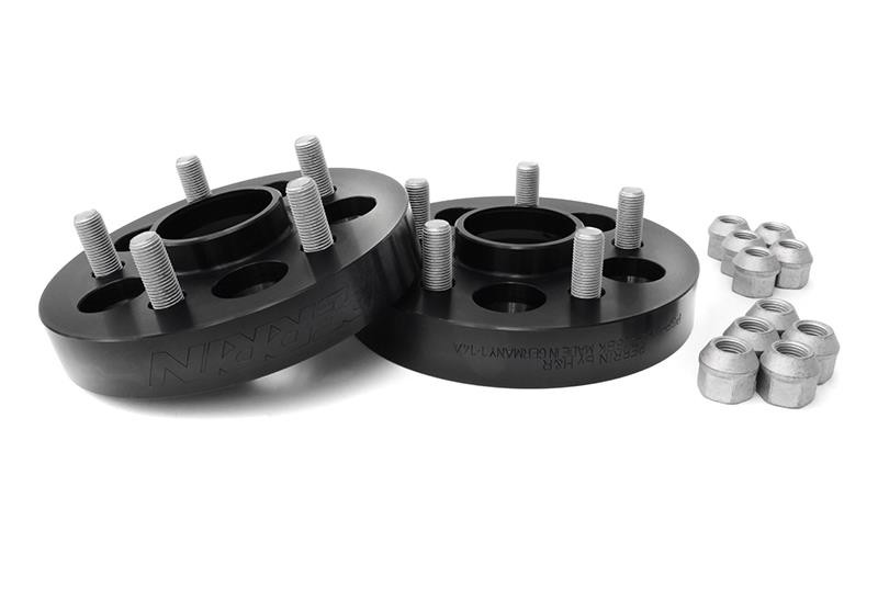 PERRIN 02-14 Subaru WRX / 2004 STI / 13-25 BRZ & Toyota GR86 25mm Wheel Spacers 5x100 56mm CB - Pair - PSP-WHL-026BK Photo - Primary