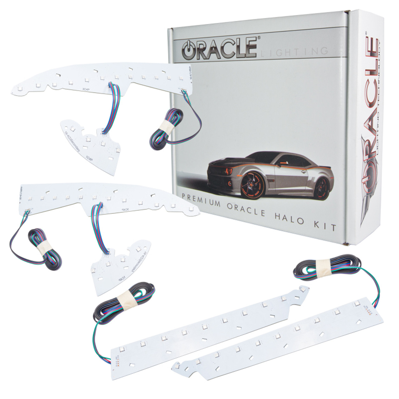 Oracle 14-15 GMC Sierra Headlight DRL Upgrade Kit - ColorSHIFT - 2450-330
