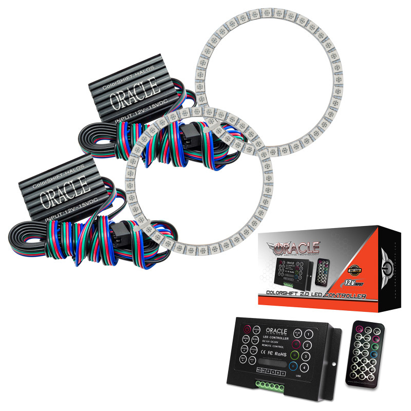 Oracle Saturn Sky 07-09 Halo Kit - ColorSHIFT w/ 2.0 Controller - 2511-333