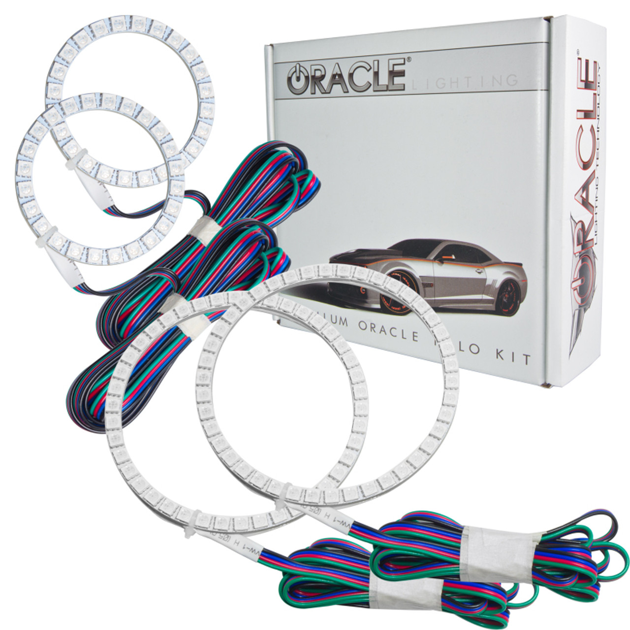 Oracle Volkswagen Touareg 05-06 Halo Kit - ColorSHIFT w/ 2.0 Controller - 2529-333