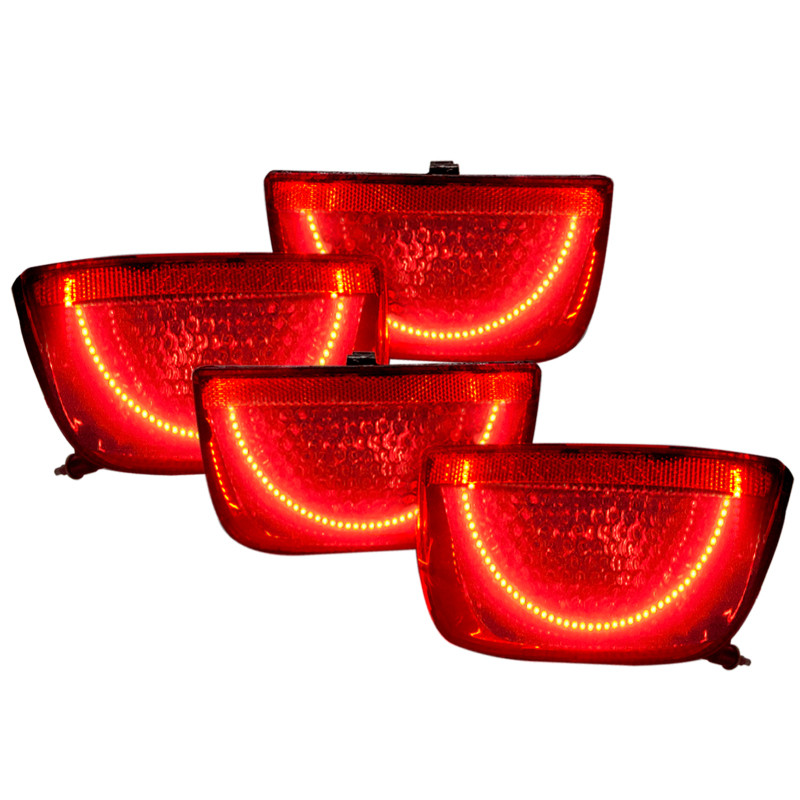 Oracle 10-13 Chevrolet Camaro LED Afterburner Tail Light Halo Kit - Red - 2533-003