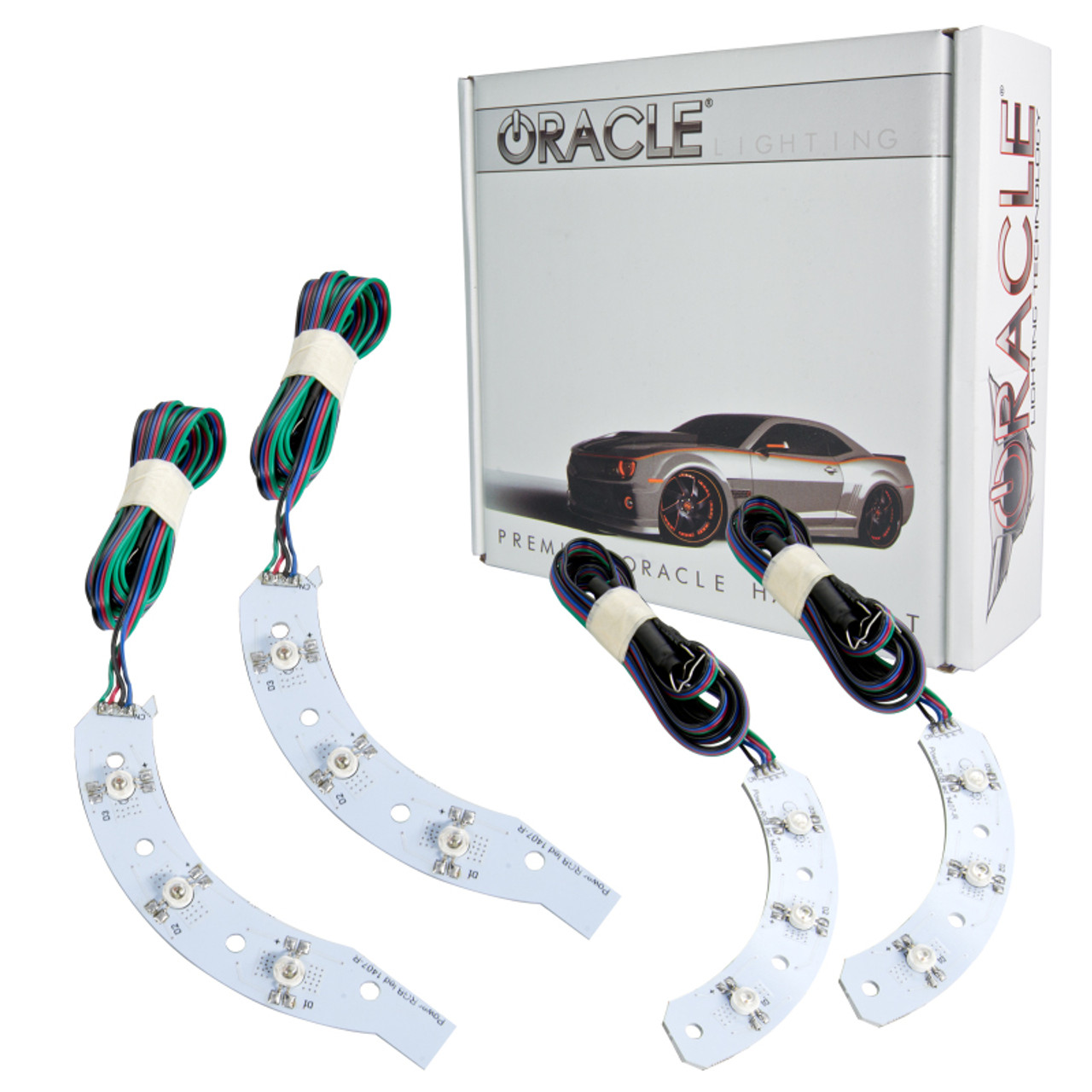 Oracle 14-15 Chevy Camaro RS Headlight DRL Upgrade Kit - ColorSHIFT w/ 2.0 Controller - 2622-333