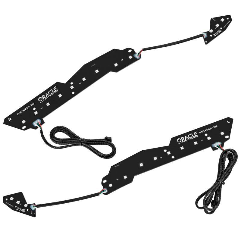 Oracle Chevy Corvette C7 14-19 Dynamic DRL w/ Switchback Turn Signals - - Dynamic - 2624-332