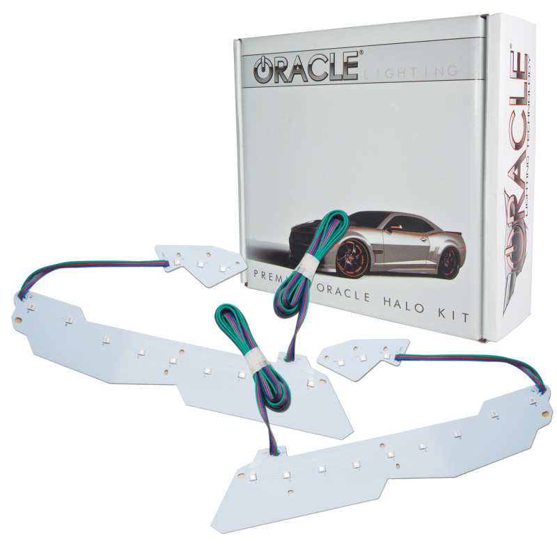 Oracle 14-19 Chevy Corvette C7 Headlight DRL  Kit - ColorSHIFT w/ Simple Controller - 2624-504