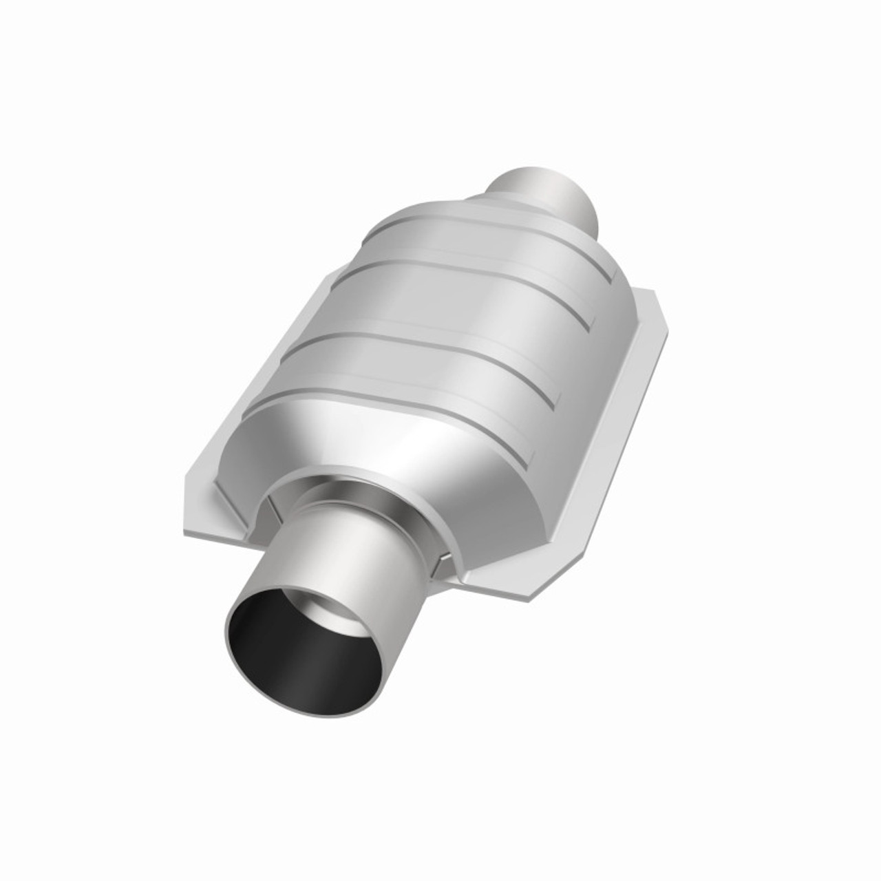 MagnaFlow Conv Univ 2.5inch Inlet/Outlet Center/Center Oval (California OBDII) - 447106