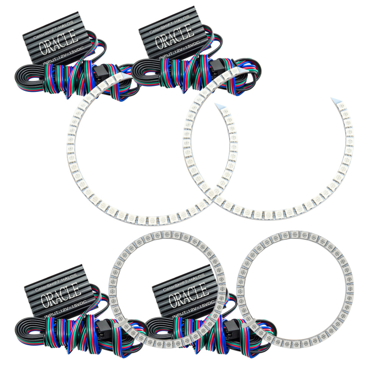 Oracle Hyundai Genesis 09-10 Halo Kit - ColorSHIFT w/o Controller - 2686-334