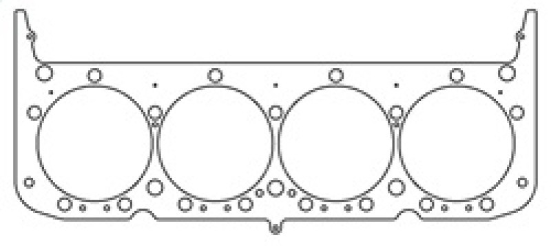 Cometic GM SB2-2 350/400 4.125 inch Bore .036 inch MLS Head Gasket with Steam Holes - C5321-036