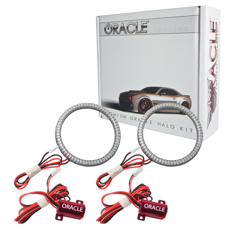 Oracle Jeep Wrangler 07-17 LED Waterproof Turn Signal Halo Kit - Amber - 2931-005