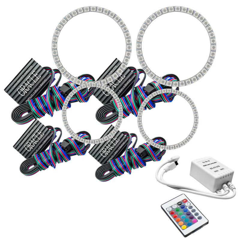 Oracle Aston Martin Vantage 07-12 Halo Kit - ColorSHIFT w/ Simple Controller - 2965-504