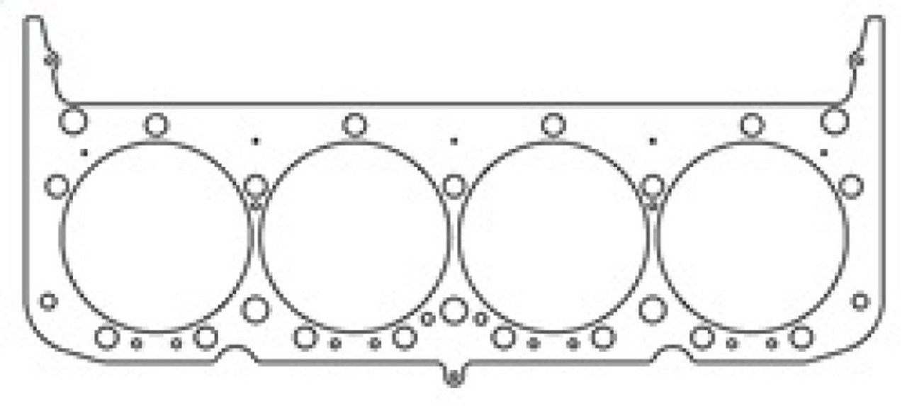 Cometic GM SB2.2 Small Block V8 .080in MLS Cylinder Head Gasket - 4.200in Bore - With Steam Holes - C5324-080