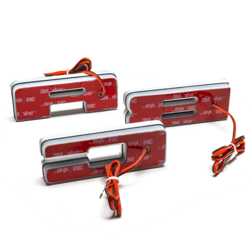 ORACLE Lighting Universal Illuminated LED Letter Badges - Matte Wht Surface Finish - A - 3140-A-005