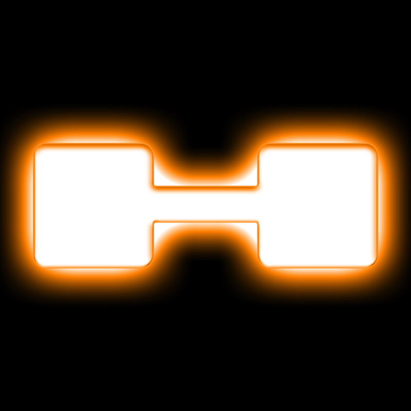 ORACLE Lighting Universal Illuminated LED Letter Badges - Matte Wht Surface Finish - H - 3140-H-005