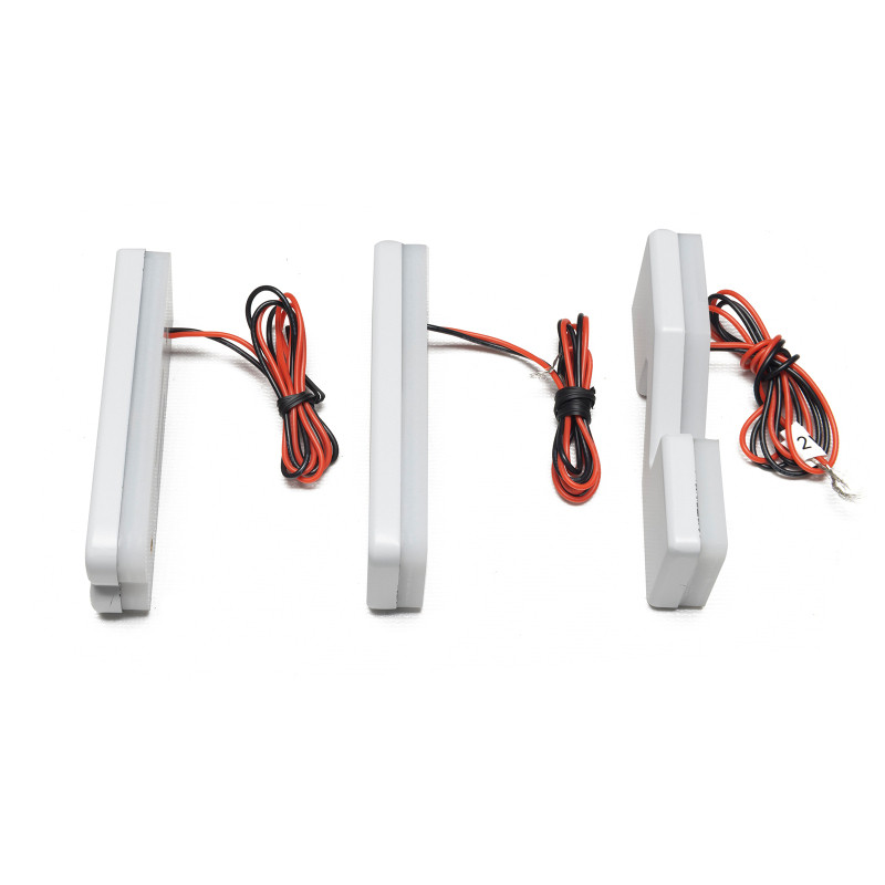 ORACLE Lighting Universal Illuminated LED Letter Badges - Matte Wht Surface Finish - L - 3140-L-001