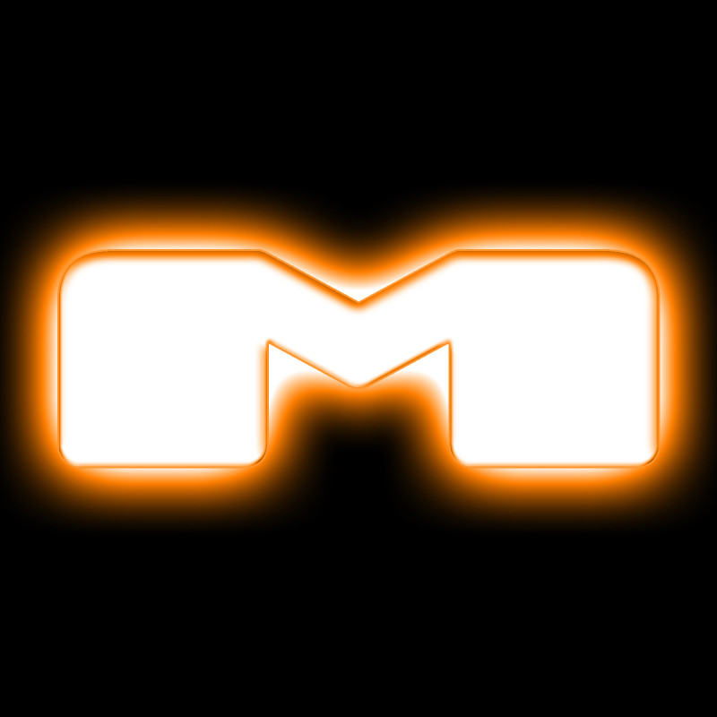 ORACLE Lighting Universal Illuminated LED Letter Badges - Matte Wht Surface Finish - M - 3140-M-005