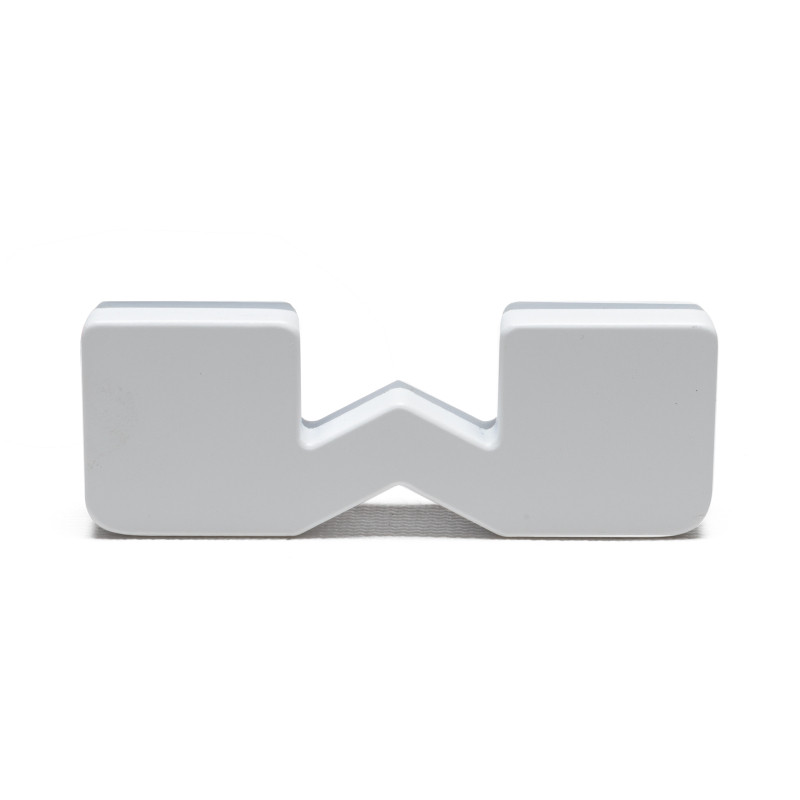 ORACLE Lighting Universal Illuminated LED Letter Badges - Matte Wht Surface Finish - W - 3140-W-005