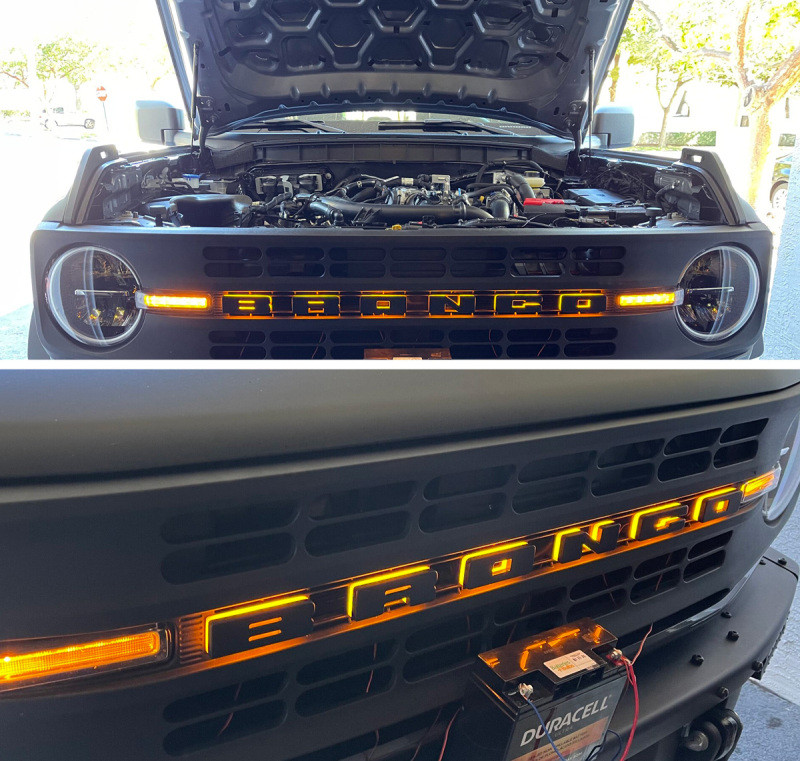 ORACLE Lighting Universal Illuminated LED Letter Badges - Matte Blk Surface Finish - B - 3141-B-005